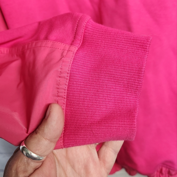 Athleta/ Pink Triumph Half Zip Pullover Jacket - Picture 8 of 9